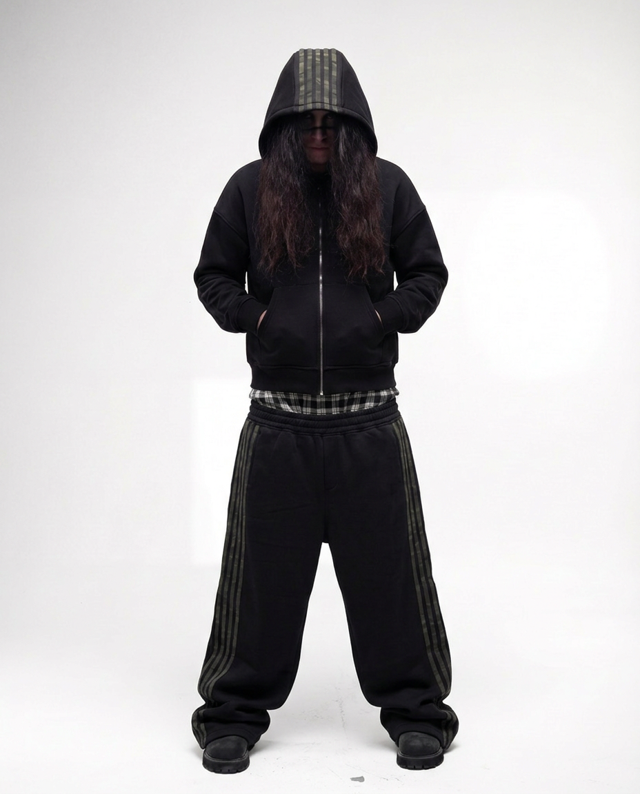 GUTTER KID BLACK PANTS